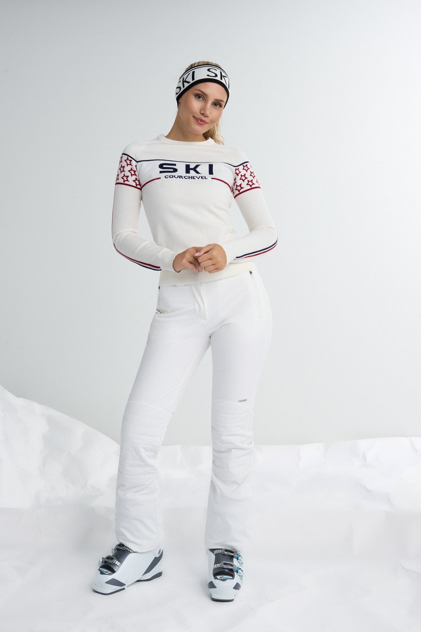 Alpes Crew Neck Sweater - for dame - Famme - 