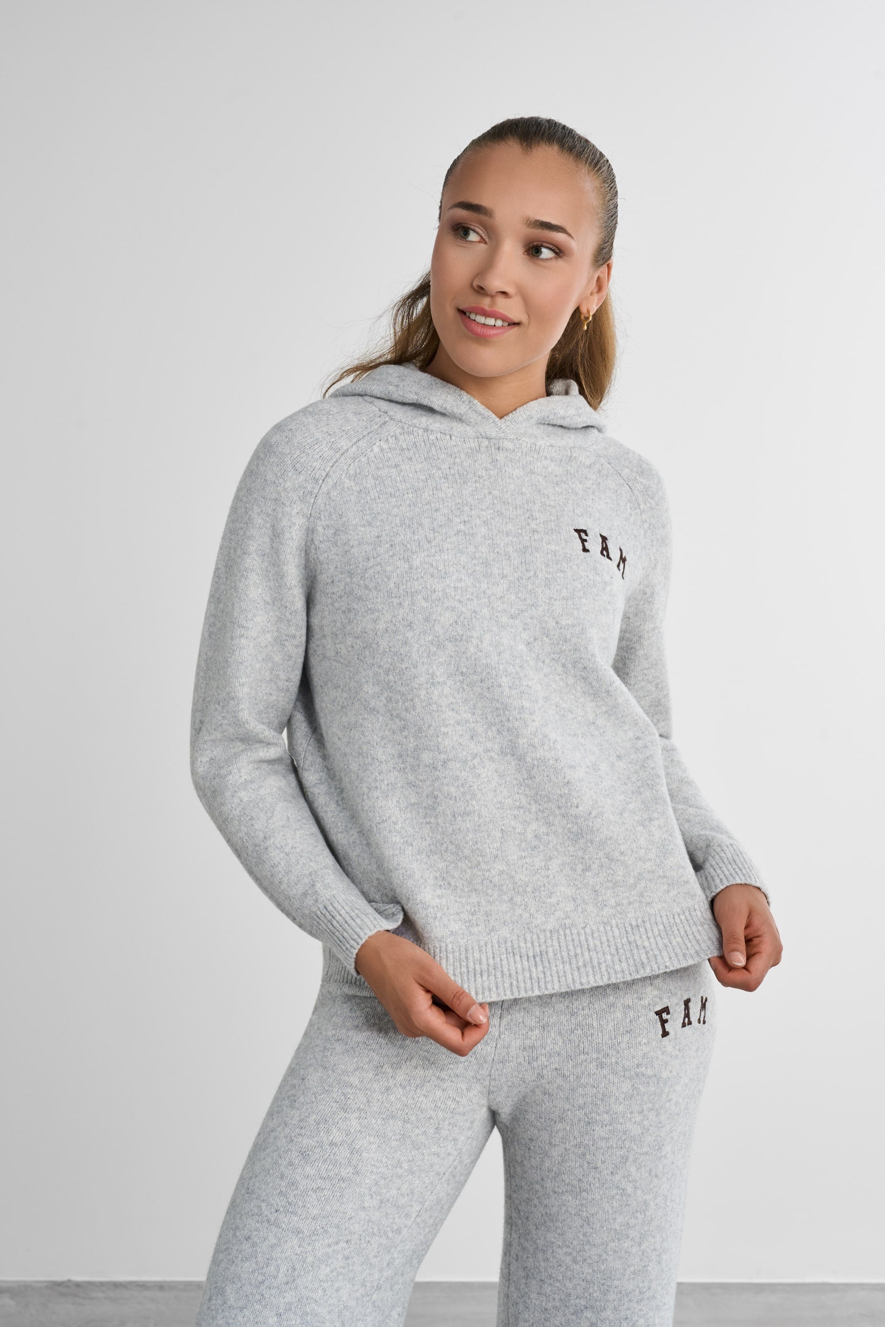 Legacy Knit Hoodie - for kvinde - Famme - Hoodie
