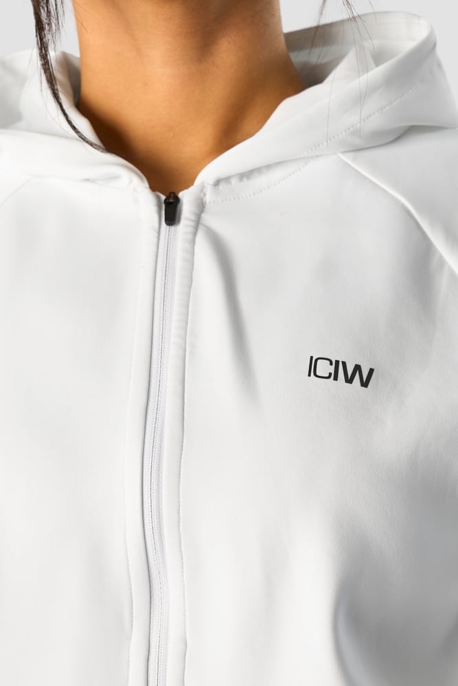 charge hoodie wmn white