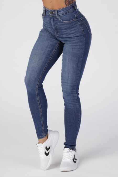 Callie Washed Skinny Jeans - for kvinde - NOISY MAY - Jeans