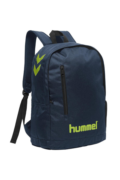 HUMMEL - Core Back Pack - Dark Denim/lime Punch