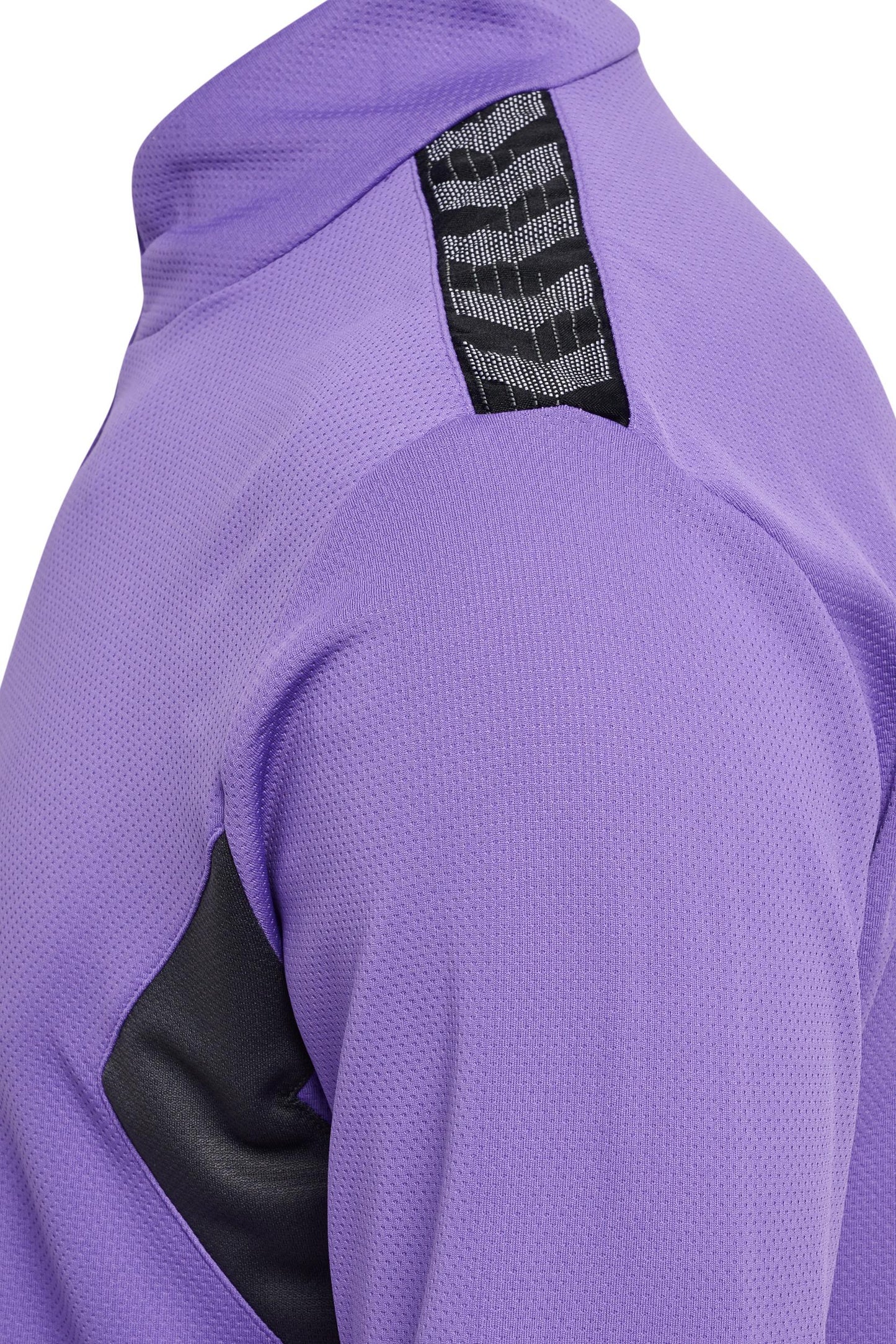 HUMMEL - Hmlauthentic Half Zip Sweat - Dahlia Purple/asphalt