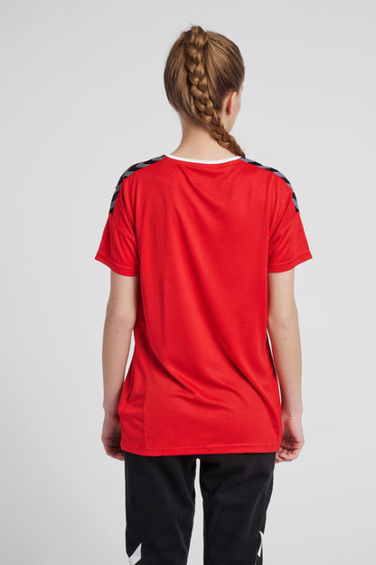 HUMMEL - Hmlauthentic Poly Jersey Woman S/s - True Red