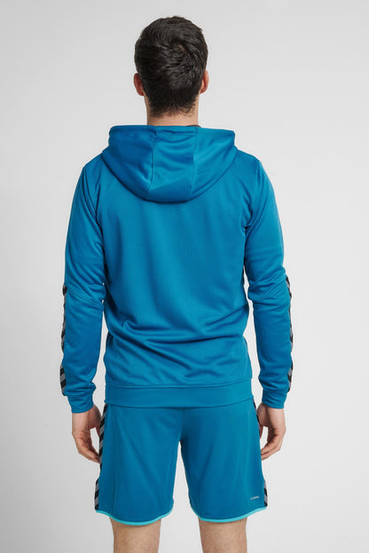 HUMMEL - Hmlauthentic Poly Zip Hoodie - Celestial