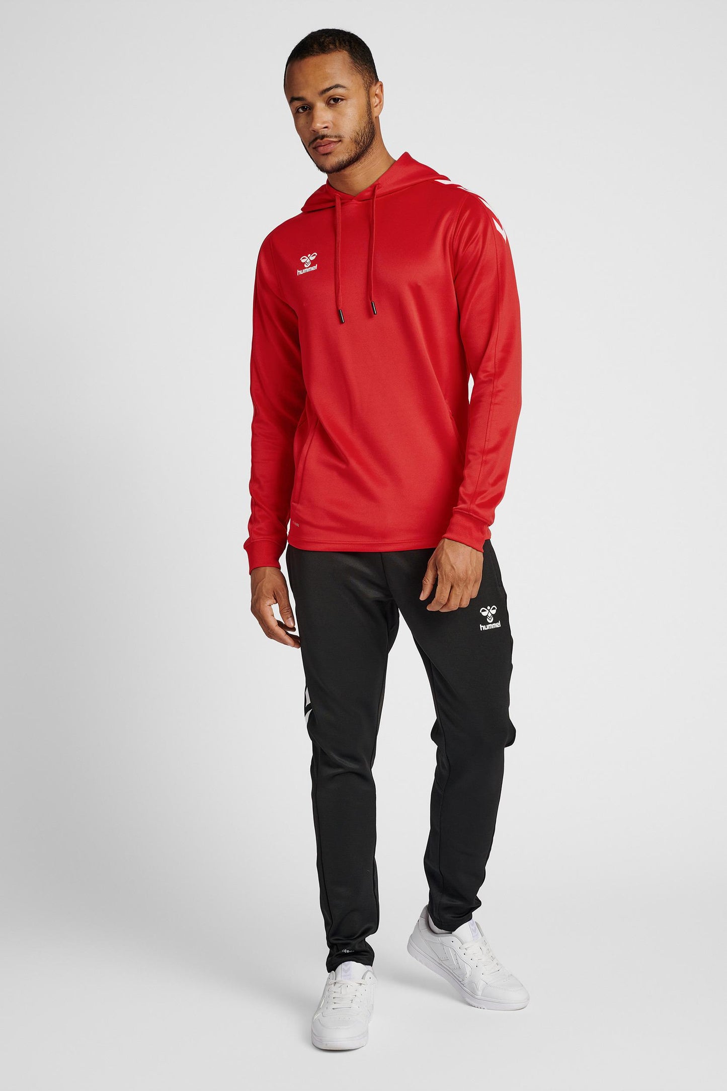 HUMMEL - Hmlcore Xk Poly Sweat Hoodie - True Red