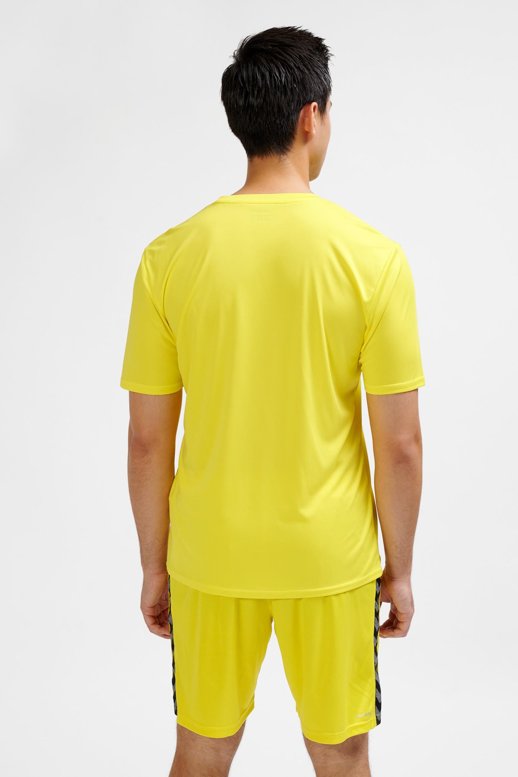 HUMMEL - Hmlessential Jersey S/s - Blazing Yellow