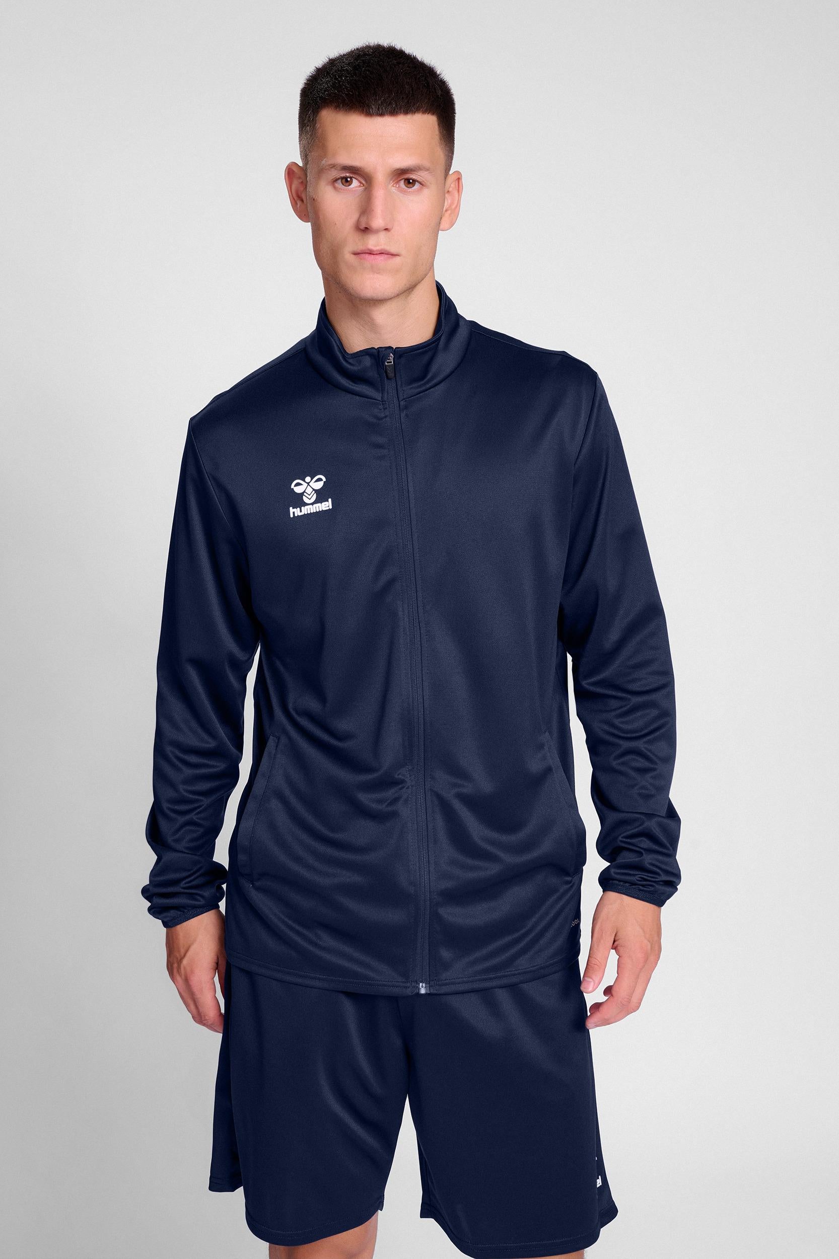 HUMMEL - Hmlessential Track Jacket - Marine