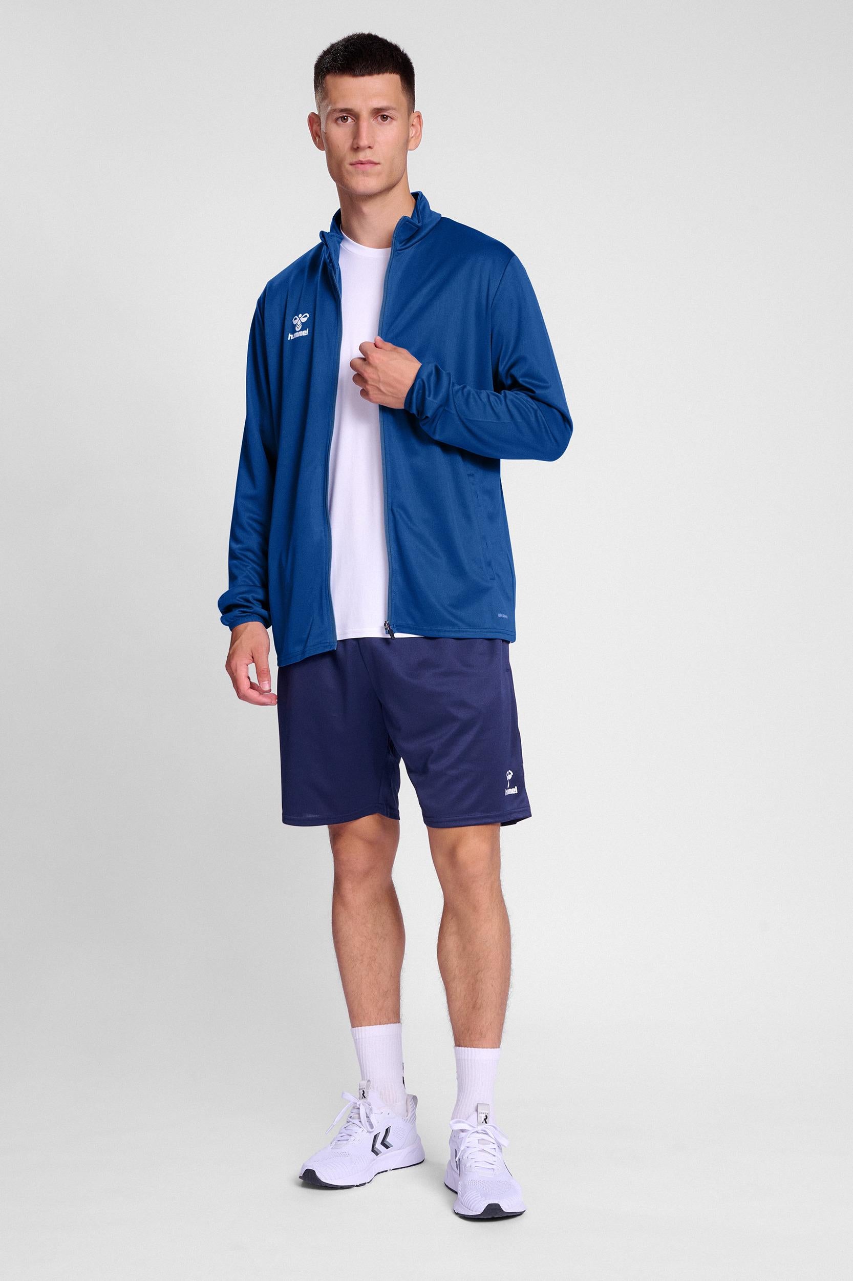 HUMMEL - Hmlessential Track Jacket - True Blue