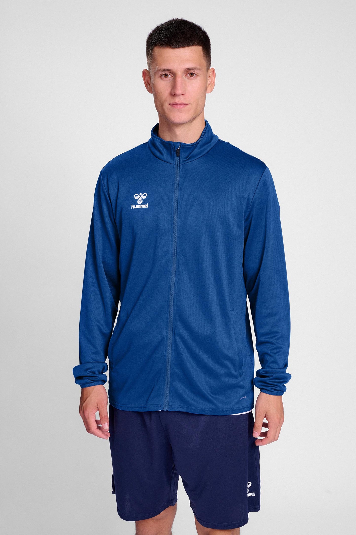 HUMMEL - Hmlessential Track Jacket - True Blue