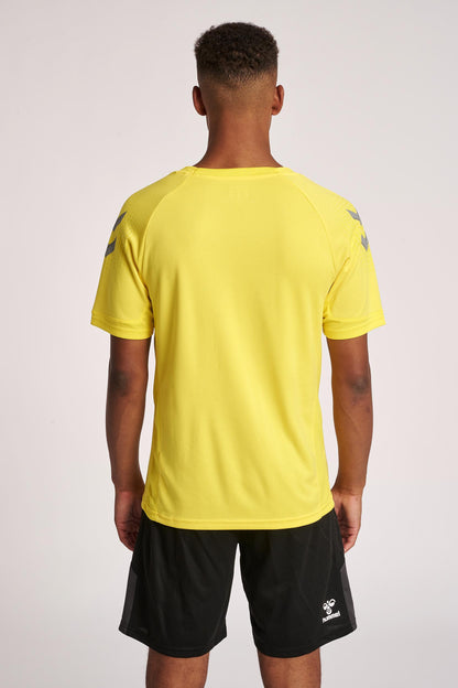 HUMMEL - Hmllead S/s Poly Jersey - Blazing Yellow