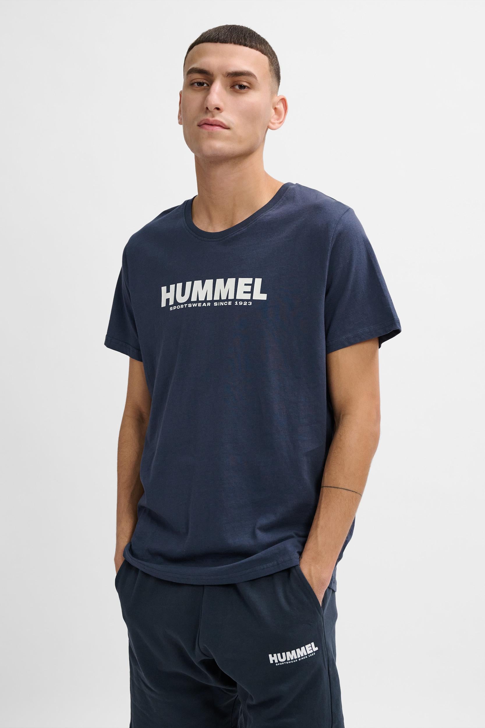 HUMMEL - Hmllegacy T-shirt - Blue Nights