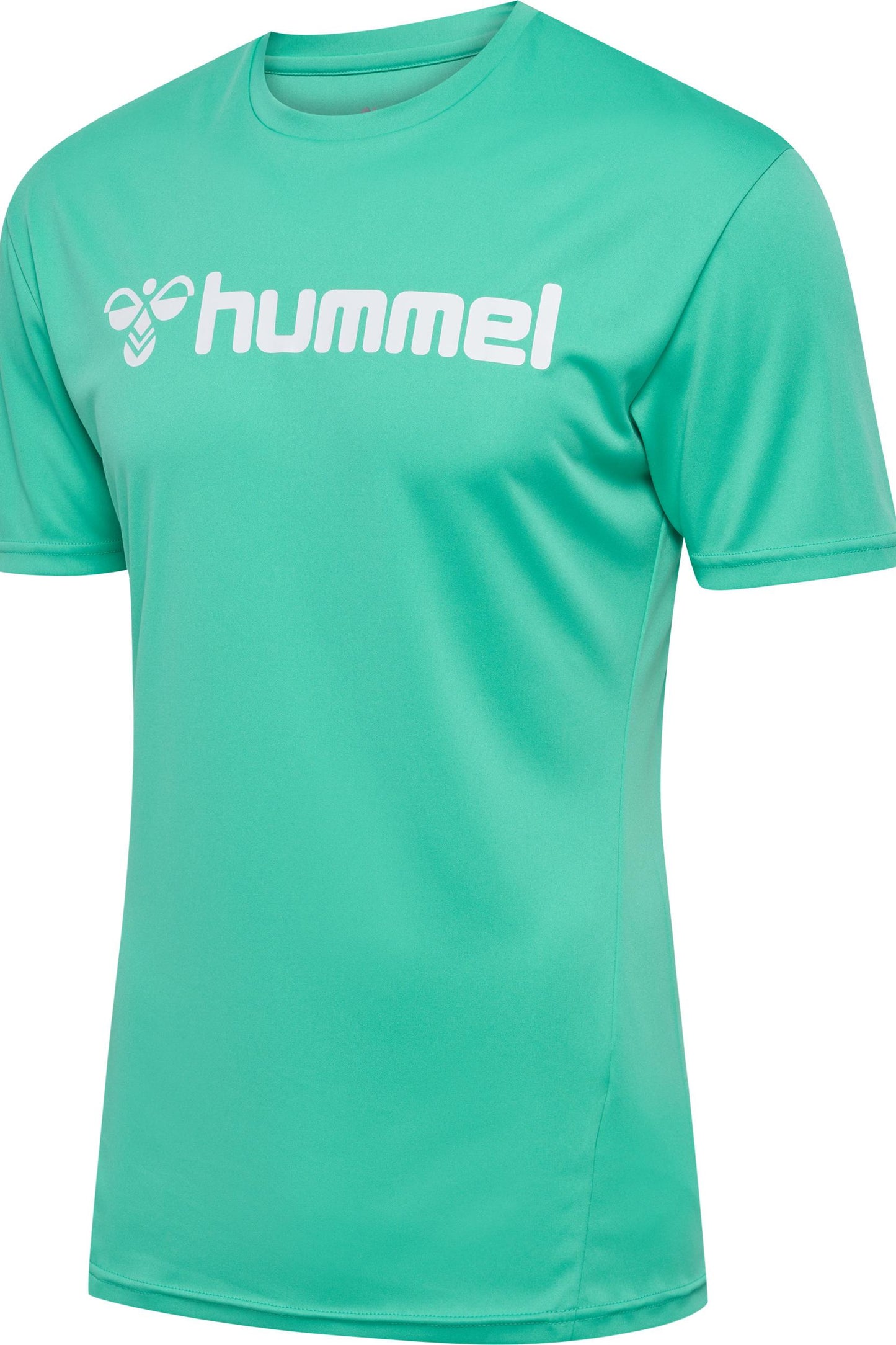 HUMMEL - Hmllogo Jersey S/s - Atlantis