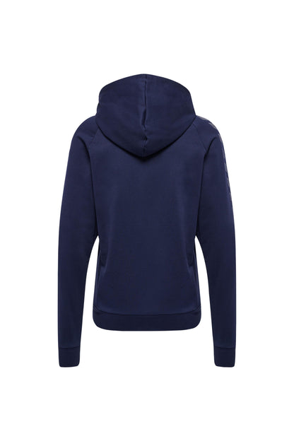 HUMMEL - Hmlmove Grid Cotton Hoodie Woman - Marine