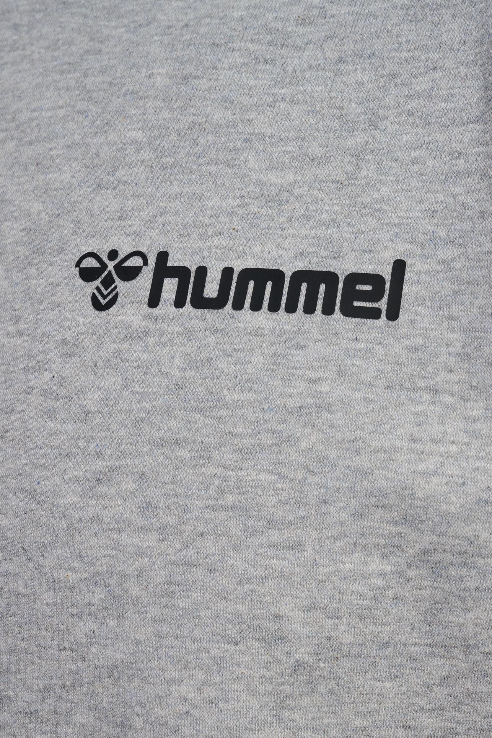 HUMMEL - Hmlmover Cotton Sweatshirt - Grey Melange