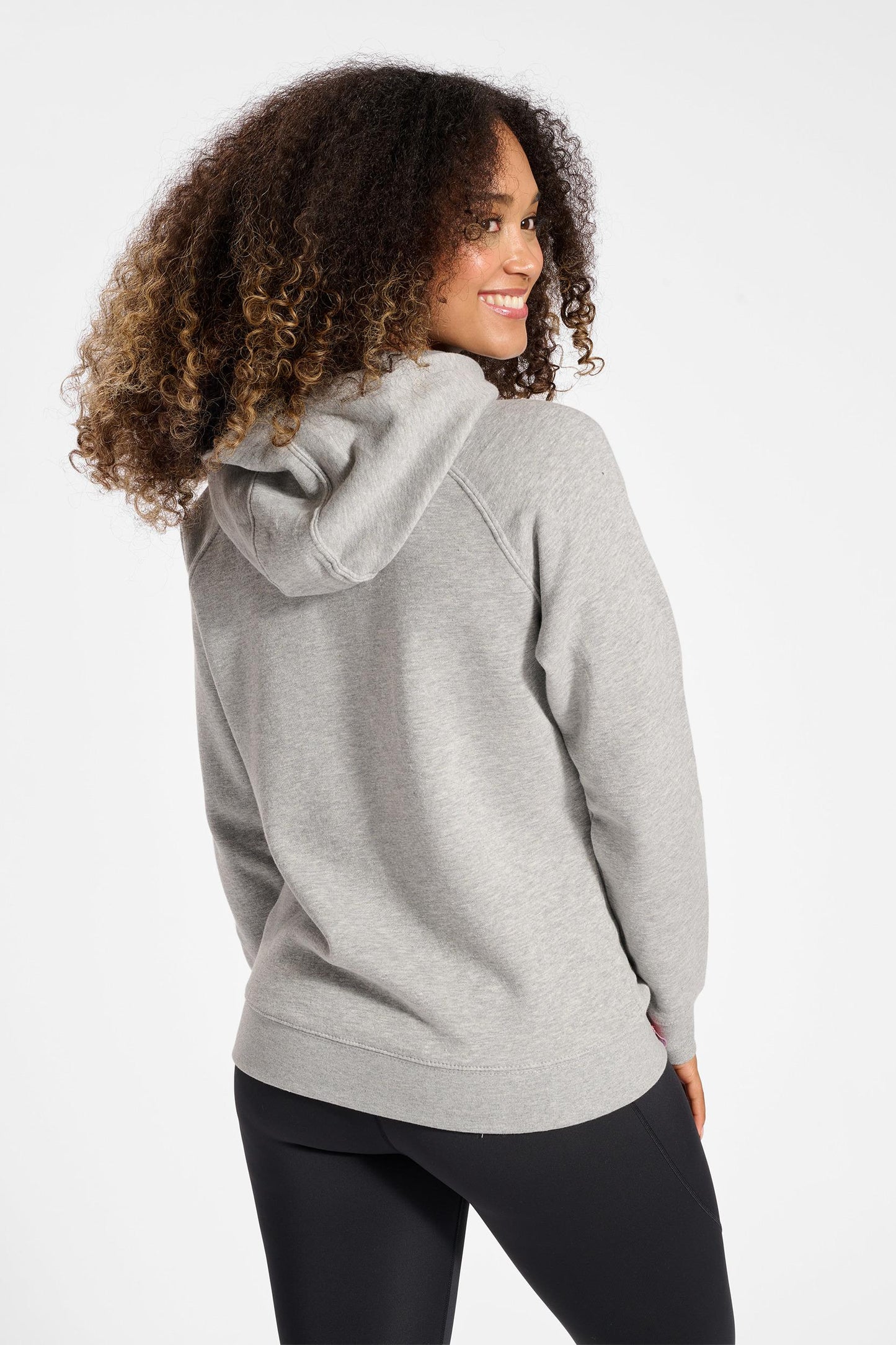 HUMMEL - Hmlred Classic Zip Hoodie Woman - Grey Melange