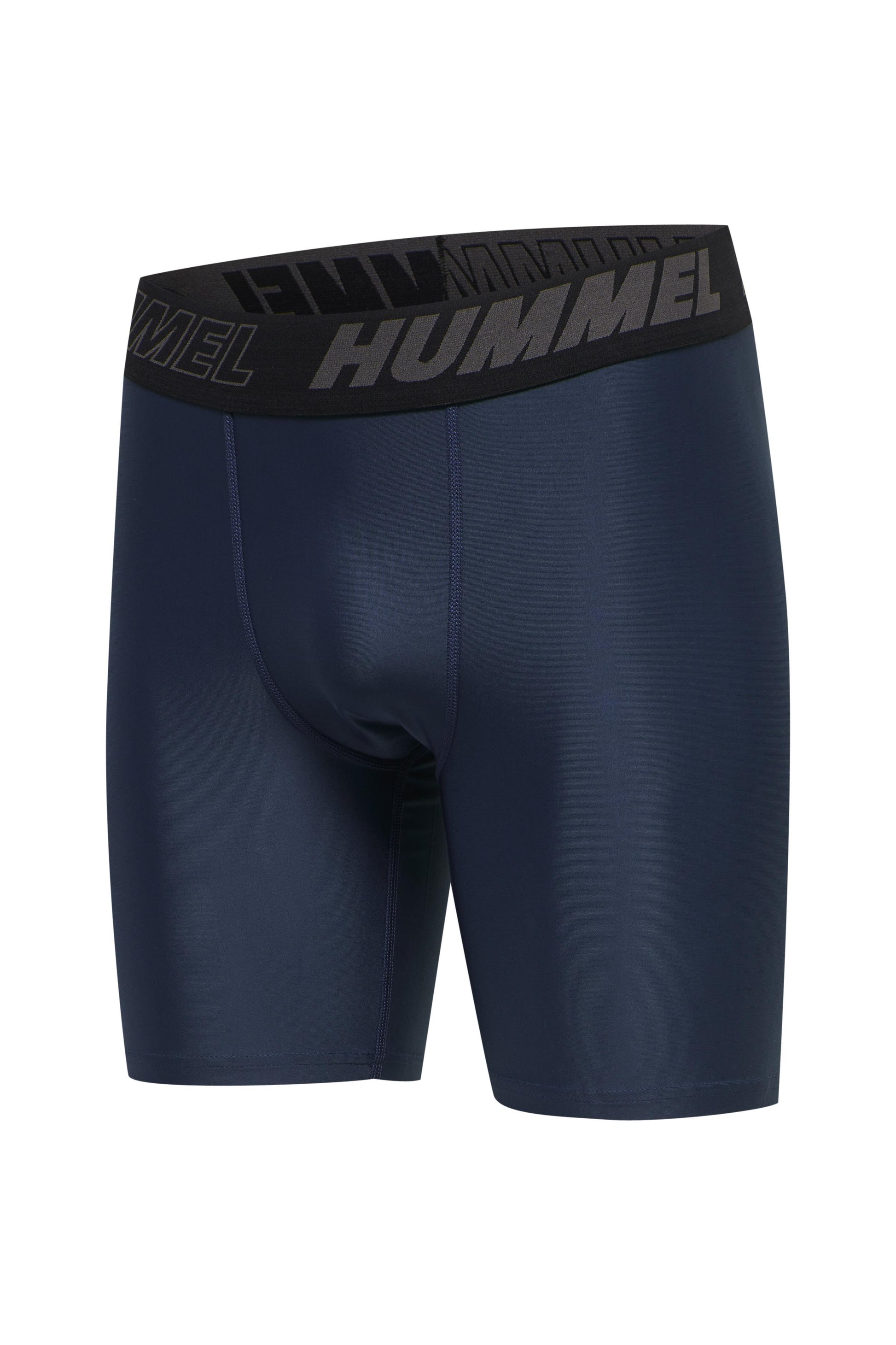 HUMMEL - Hmlte Topaz 2-pack Tight Shorts - Black/insigina Blue