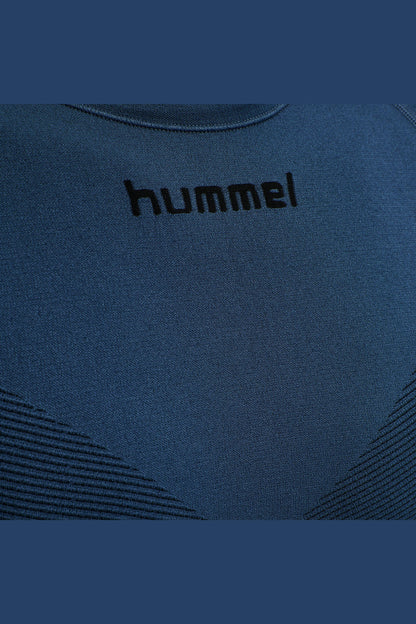 HUMMEL - Hummel First Seamless Jersey S/s - Dark Denim