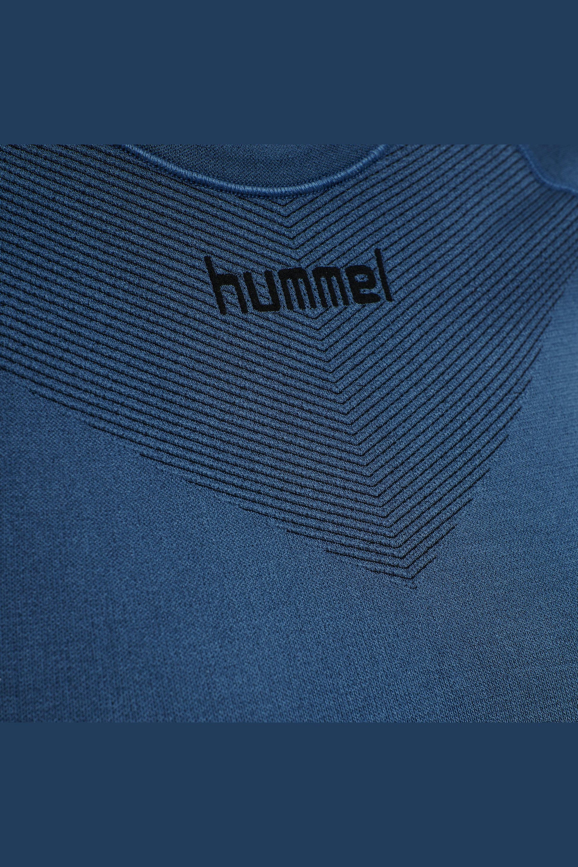 HUMMEL - Hummel First Seamless Jersey S/s W - Dark Denim