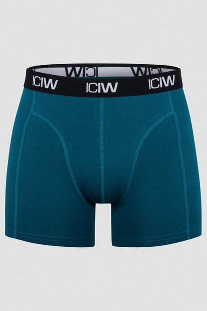 ICANIWILL - Boxer 3-pack - Black/Teal