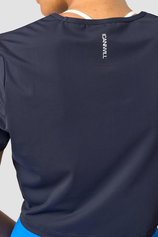 ICANIWILL - Training Cropped T-shirt - Navy