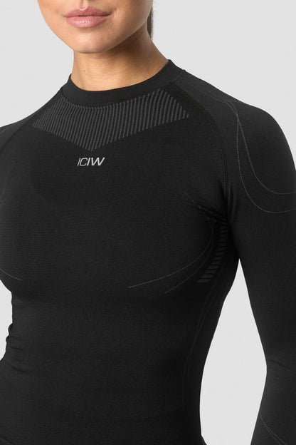 ICANIWILL - Ultra Seamless Long Sleeve - Black