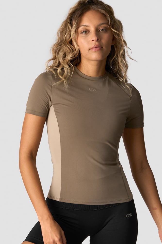 mirage t-shirt wmn cool brown