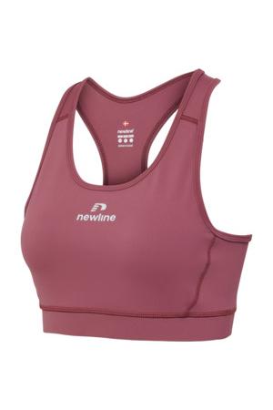 NEWLINE - Nwlbeat Bra - Maroon