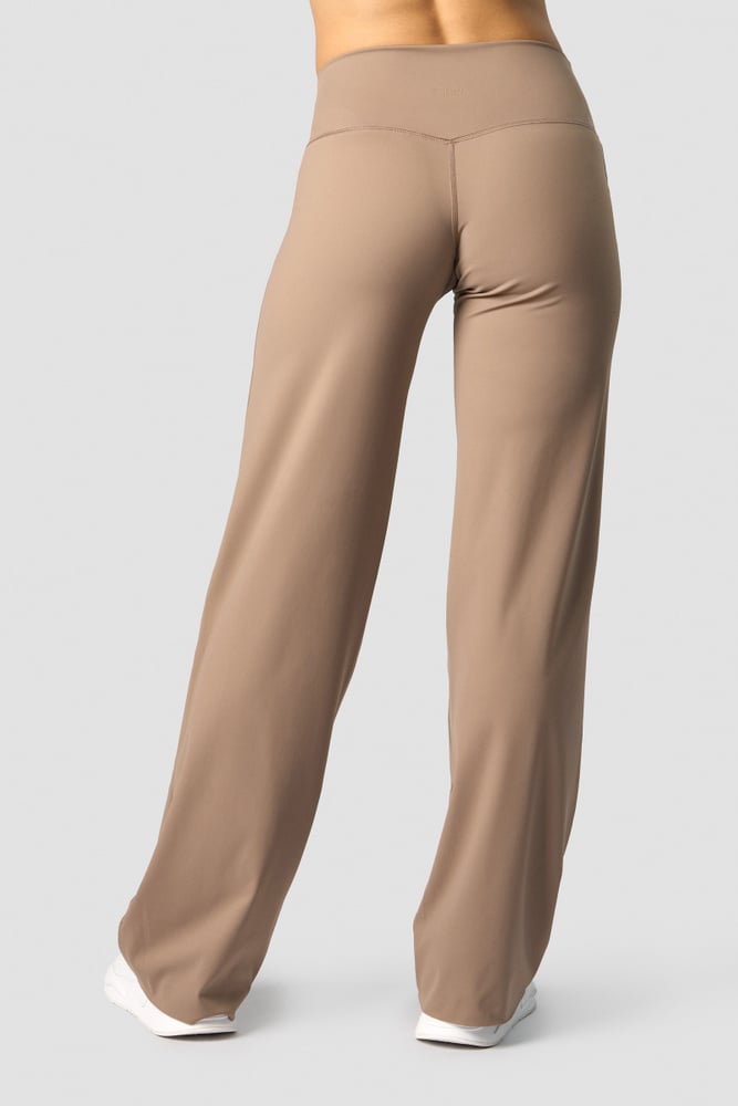 nimble straight leg pants autumn brown