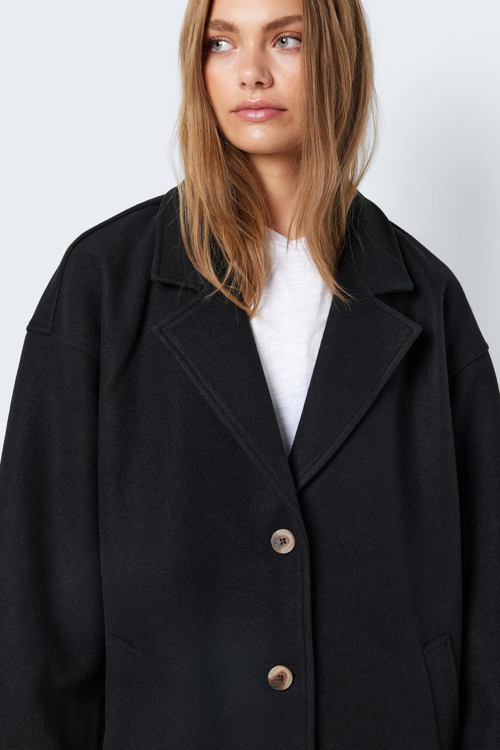 NOISY MAY - Alicia Ls Oversize Blazer - Black