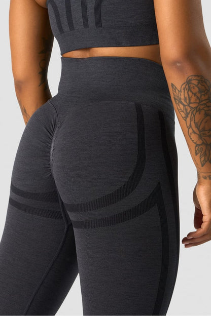 rush seamless tights graphite