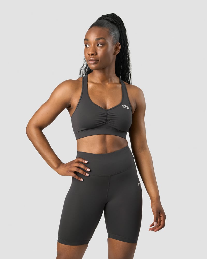 scrunch sports bra anthracite wmn