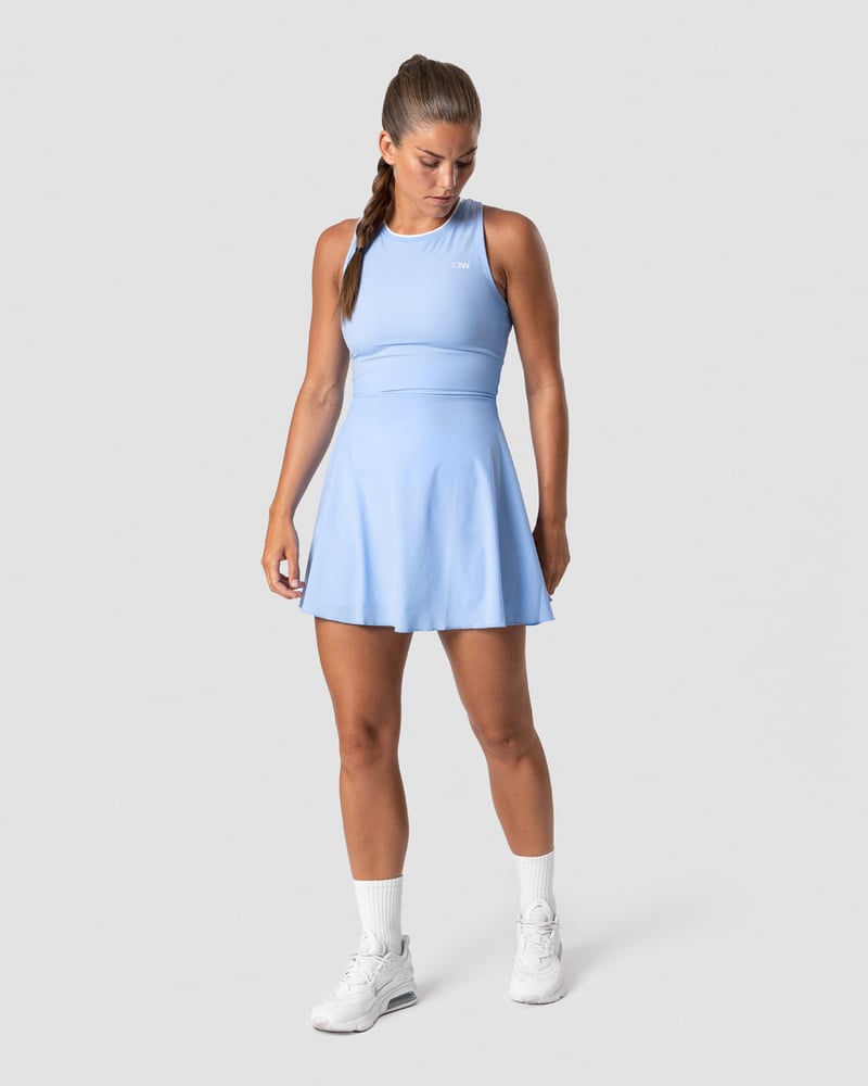 smash dress sky blue