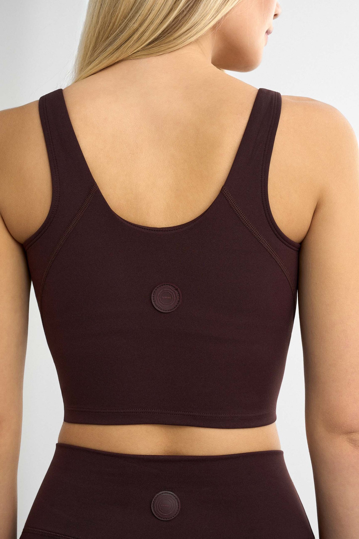 Softy Crop Top - for kvinde - FAMME - Sports Bra