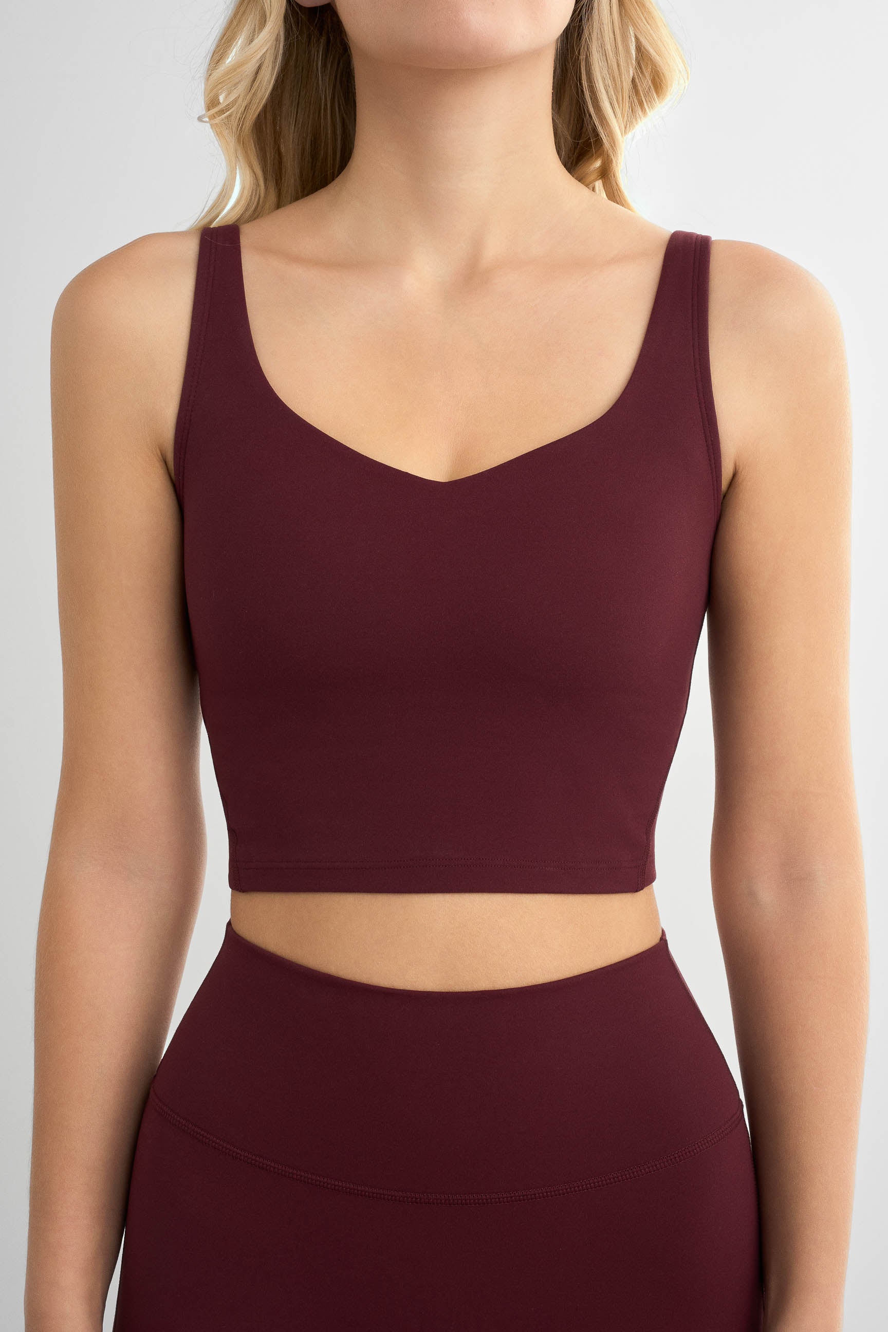 Softy Crop Top - for kvinde - FAMME - Sports Bra