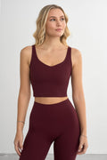 Softy Crop Top - for dame - Famme - Sports Bra