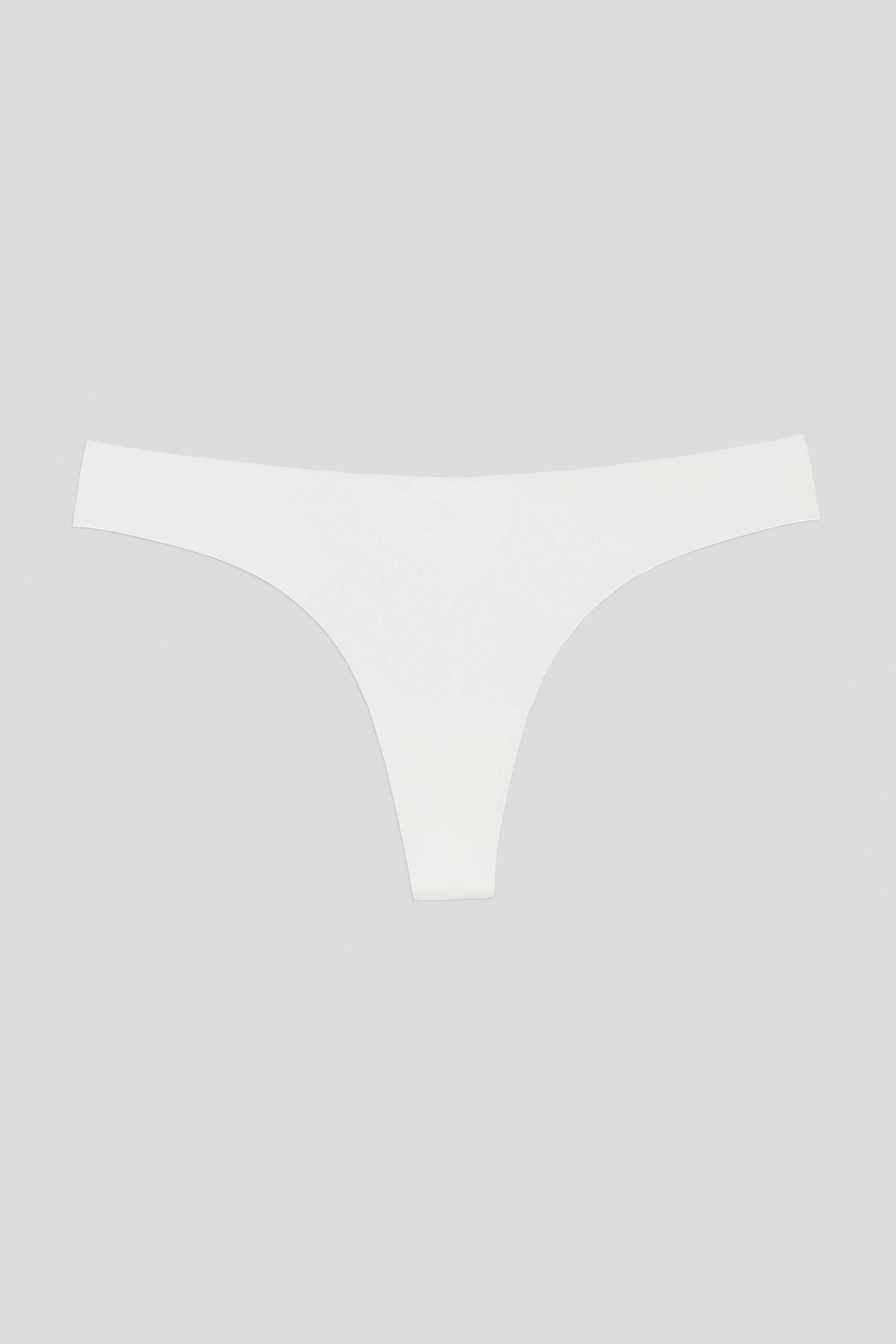 White Like Nothing Thong - for dame - Famme - Thong